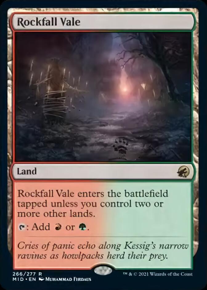 Rockfall Vale [Innistrad: Midnight Hunt] - Destination Retro