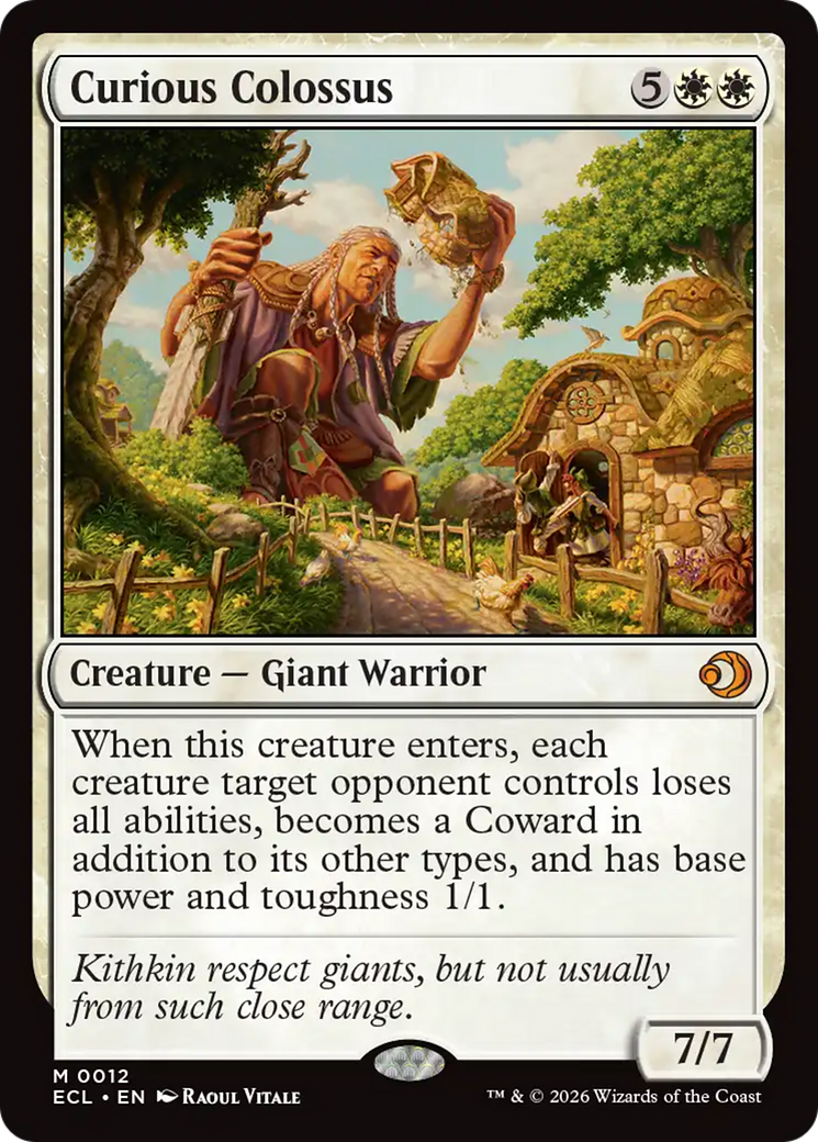 Curious Colossus [Lorwyn Eclipsed] - Destination Retro
