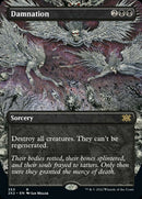Damnation (Borderless Alternate Art) [Double Masters 2022] - Destination Retro