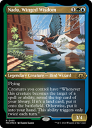 Nadu, Winged Wisdom (Foil Etched) [Modern Horizons 3] - Destination Retro