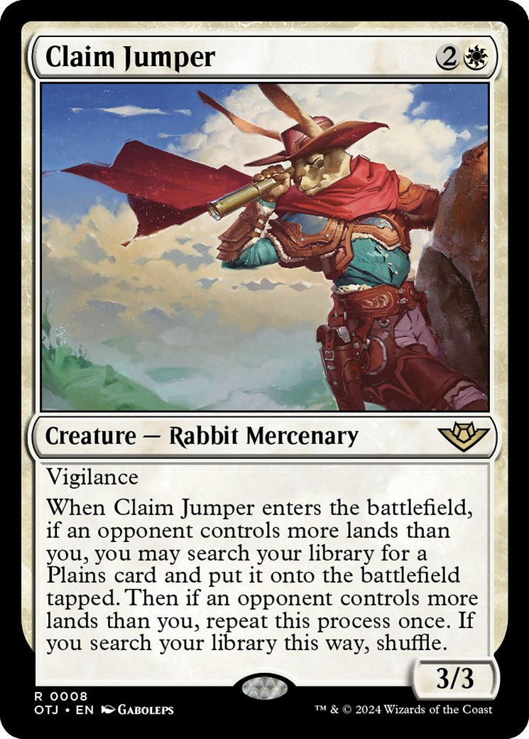Claim Jumper [Outlaws of Thunder Junction] - Destination Retro