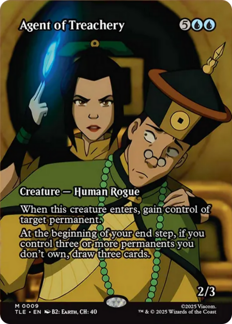 Agent of Treachery (Borderless) [Avatar: The Last Airbender: Eternal-Legal] - Destination Retro