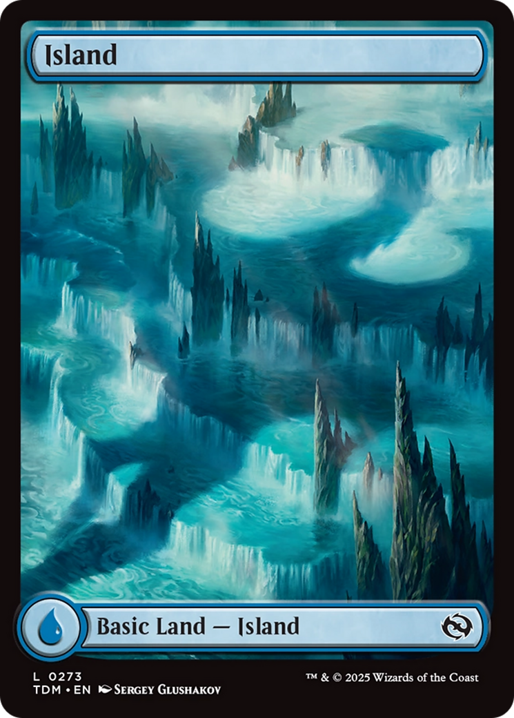 Island (0273) [Tarkir: Dragonstorm] - Destination Retro