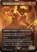 The Balrog, Durin's Bane (Borderless Alternate Art) [The Lord of the Rings: Tales of Middle-Earth] - Destination Retro