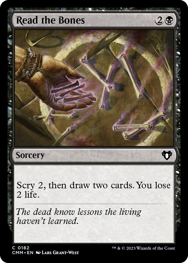 Read the Bones [Commander Masters] - Destination Retro
