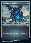 Sapphire Medallion (Foil Etched) [Commander Masters] - Destination Retro