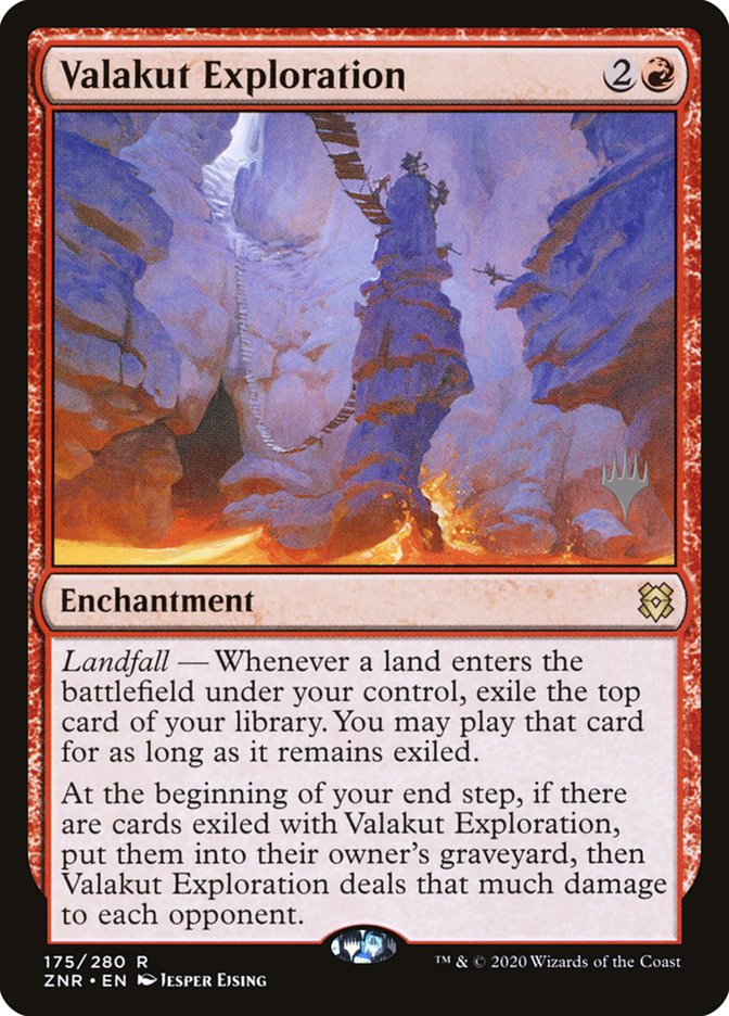 Valakut Exploration (Promo Pack) [Zendikar Rising Promos] - Destination Retro