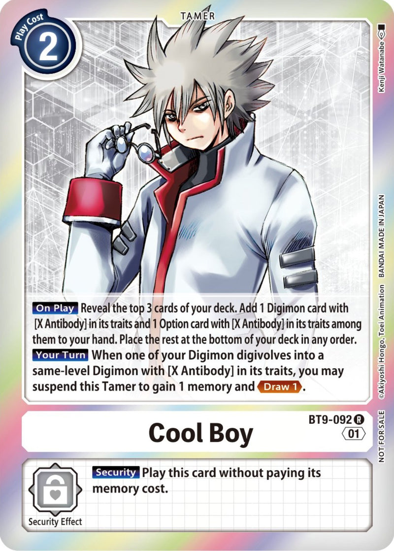 Cool Boy [BT9-092] (Event Pack 4) [X Record Promos] - Destination Retro