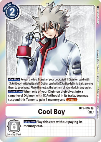 Cool Boy [BT9-092] (Event Pack 4) [X Record Promos] - Destination Retro