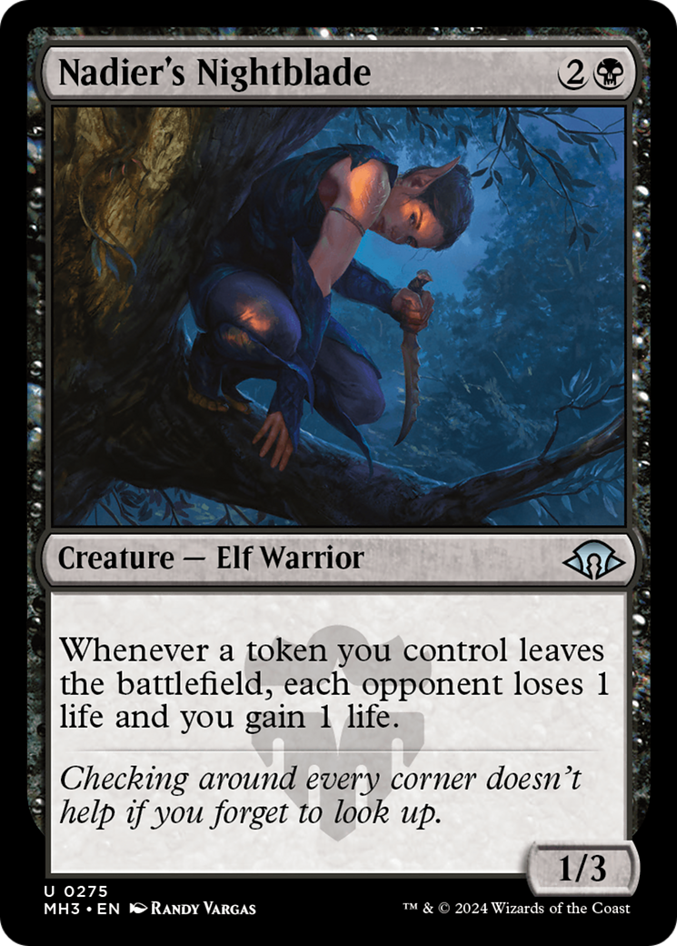 Nadier's Nightblade [Modern Horizons 3] - Destination Retro