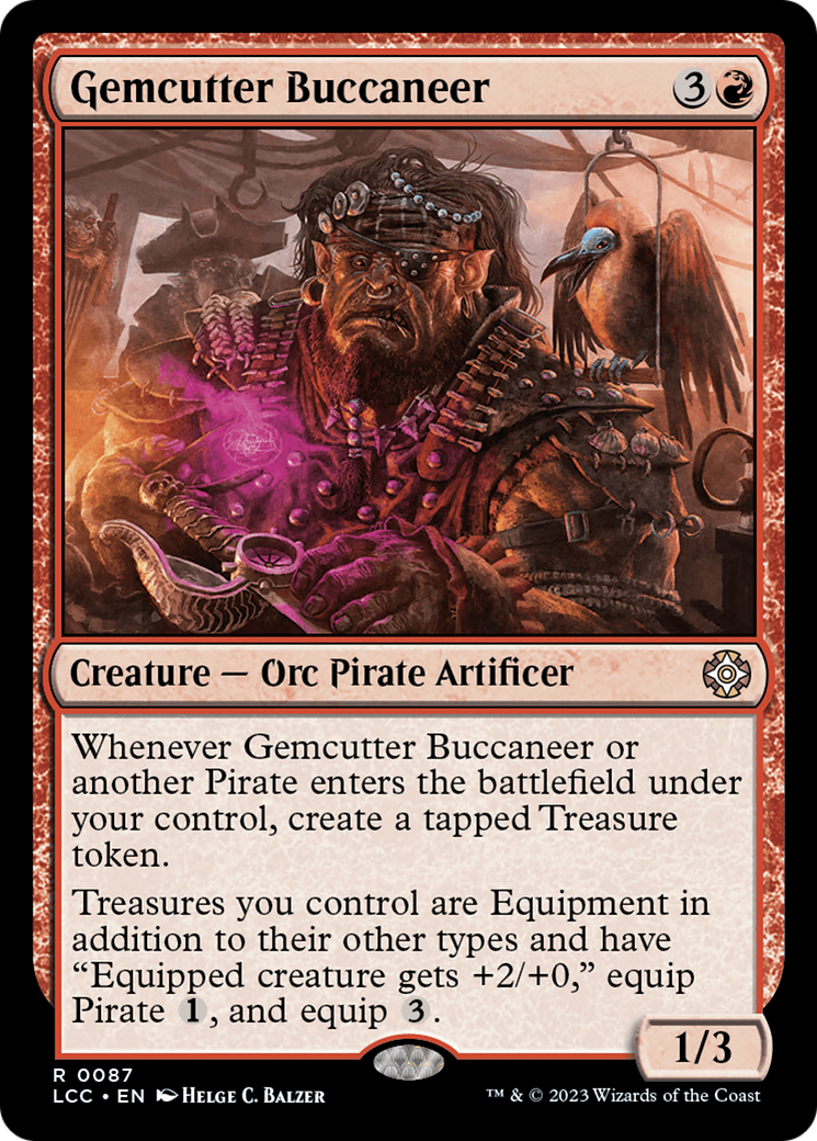 Gemcutter Buccaneer [The Lost Caverns of Ixalan Commander] - Destination Retro