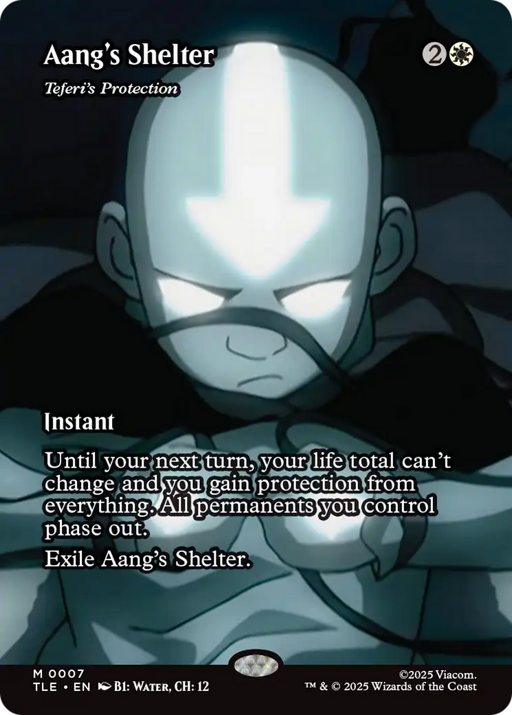 Aang's Shelter - Teferi's Protection (Borderless) [Avatar: The Last Airbender: Eternal-Legal] - Destination Retro