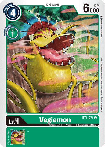 Vegiemon [BT1-071] [Release Special Booster Ver.1.0] - Destination Retro