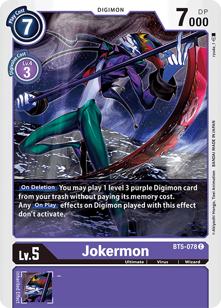 Jokermon [BT5-078] [Battle of Omni] - Destination Retro