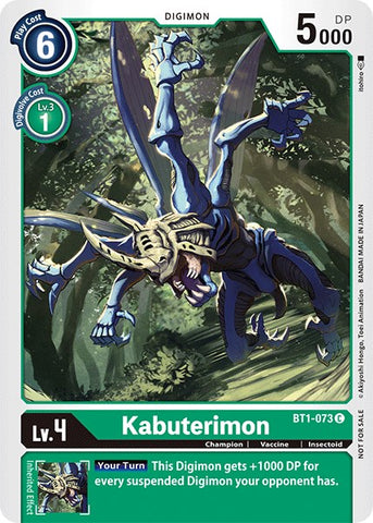 Kabuterimon [BT1-073] (Official Tournament Pack Vol.3) [Release Special Booster Promos] - Destination Retro