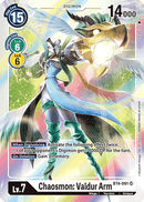 Chaosmon: Valdur Arm [BT4-091] [Great Legend] - Destination Retro