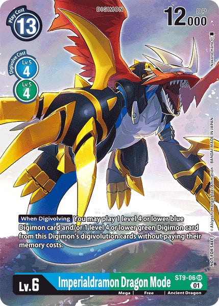 Imperialdramon Dragon Mode [ST9-06] (Alternative Art - Box Topper) [Digital Hazard] - Destination Retro