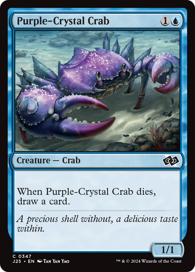 Purple-Crystal Crab [Foundations Jumpstart] - Destination Retro