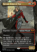 Rowan, Scion of War (Borderless Alternate Art) [Wilds of Eldraine] - Destination Retro
