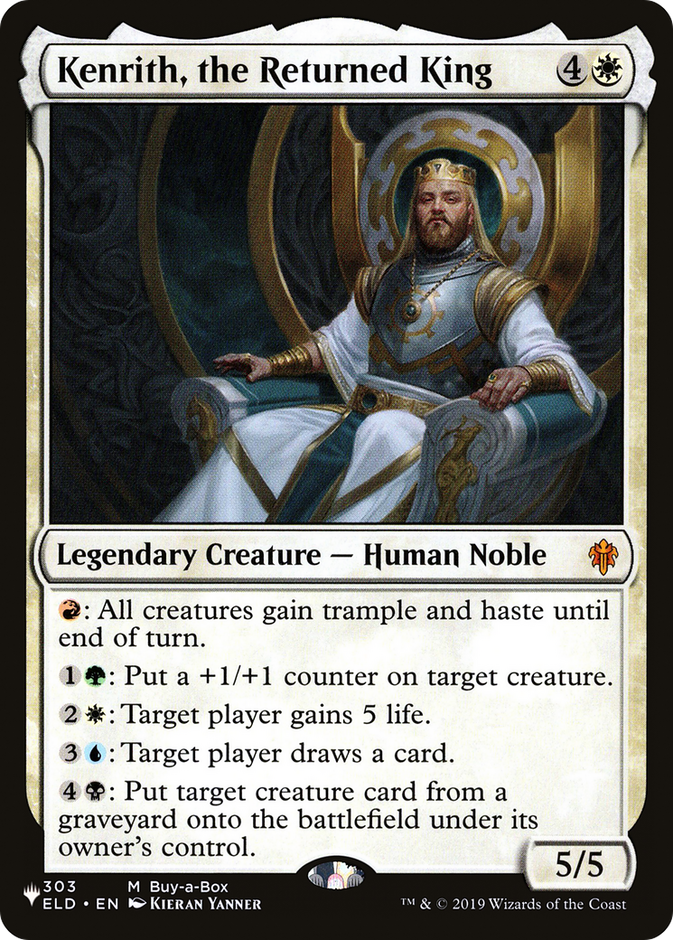 Kenrith, the Returned King [The List] - Destination Retro