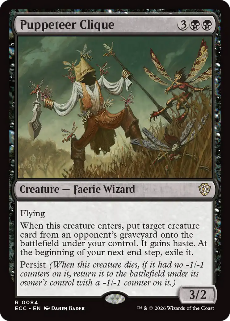 Puppeteer Clique [Lorwyn Eclipsed Commander] - Destination Retro