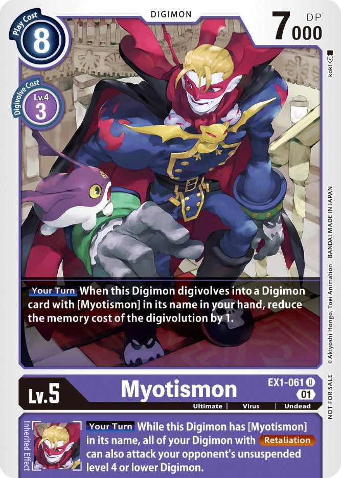 Myotismon [EX1-061] (Winner Pack X Record) [Classic Collection Promos] - Destination Retro