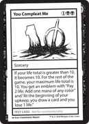 You Compleat Me [Mystery Booster 2 Playtest Cards] - Destination Retro