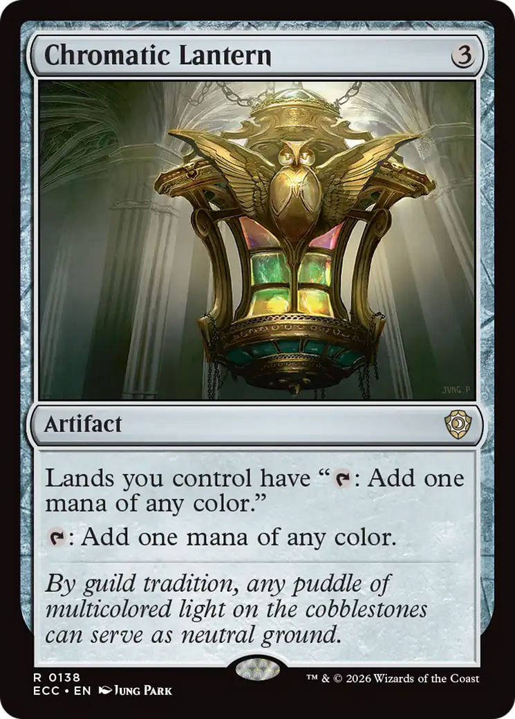 Chromatic Lantern [Lorwyn Eclipsed Commander] - Destination Retro