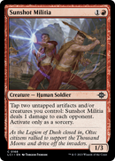 Sunshot Militia [The Lost Caverns of Ixalan] - Destination Retro