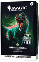 Foundations: Commander - Commander Deck - Tramplesaurus Rex