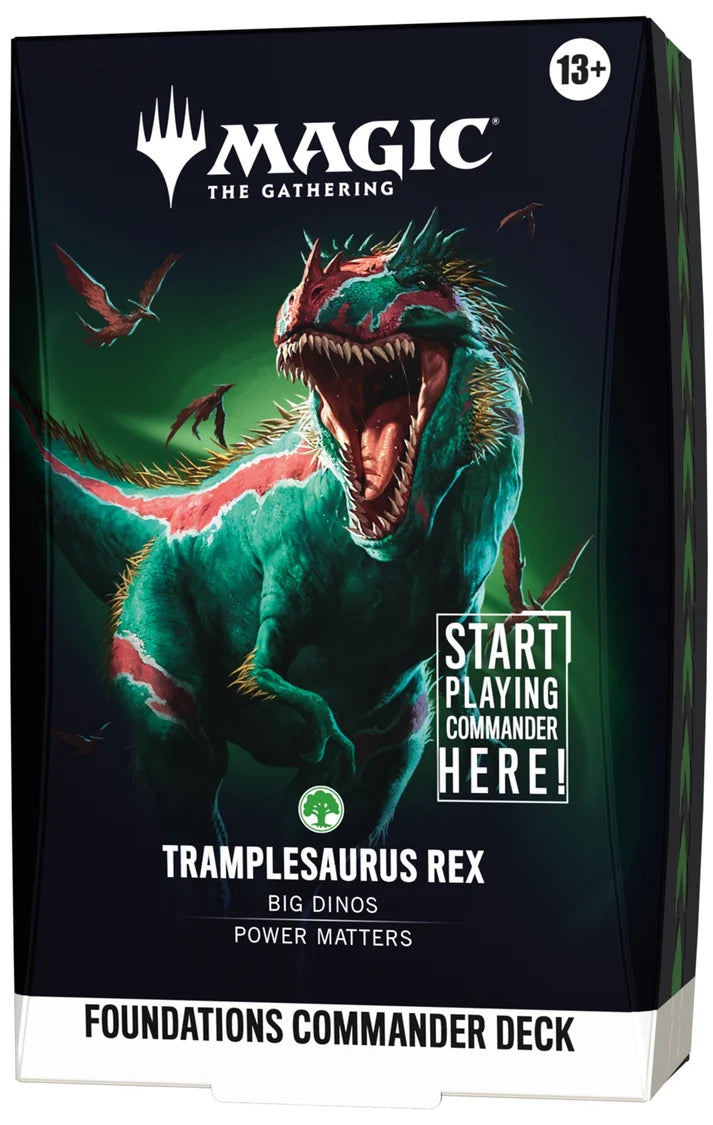 Foundations: Commander - Commander Deck - Tramplesaurus Rex