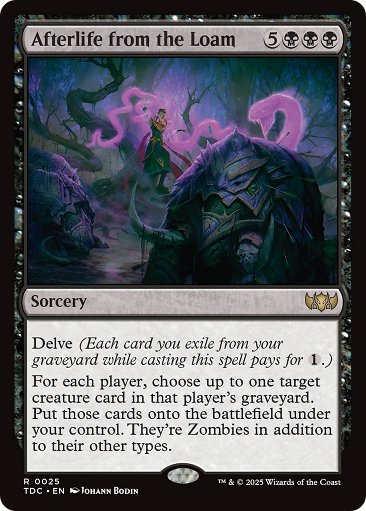 Afterlife from the Loam [Tarkir: Dragonstorm Commander] - Destination Retro