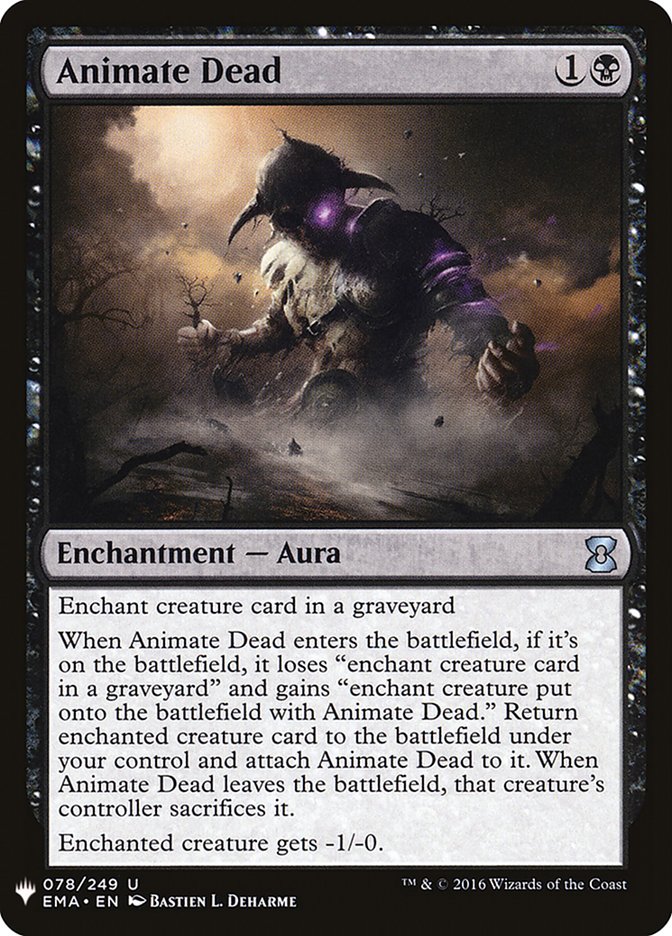 Animate Dead [Mystery Booster] - Destination Retro