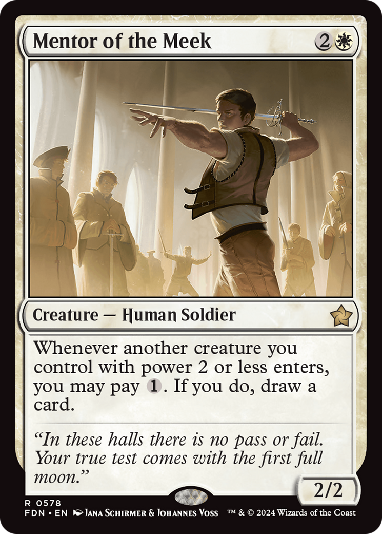 Mentor of the Meek [Foundations] - Destination Retro
