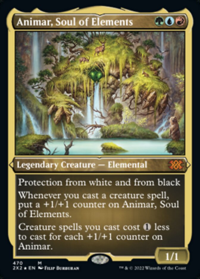 Animar, Soul of Elements (Foil Etched) [Double Masters 2022] - Destination Retro