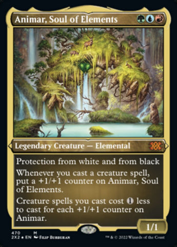 Animar, Soul of Elements (Foil Etched) [Double Masters 2022] - Destination Retro