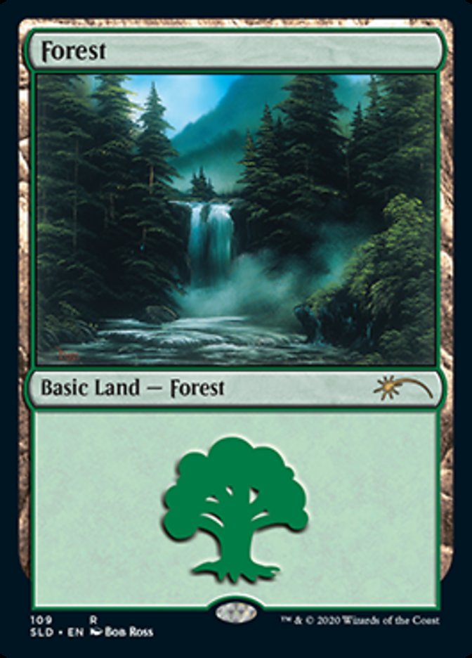 Forest (109) [Secret Lair Drop Series] - Destination Retro