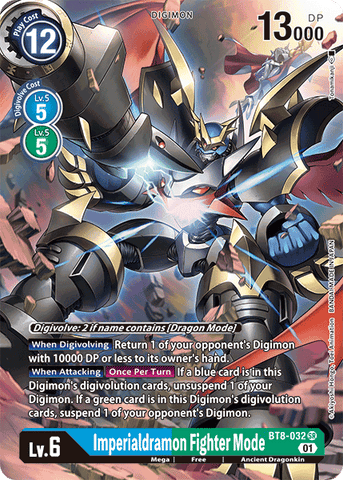 Imperialdramon Fighter Mode [BT8-032] (Alternate Art) [New Awakening] - Destination Retro