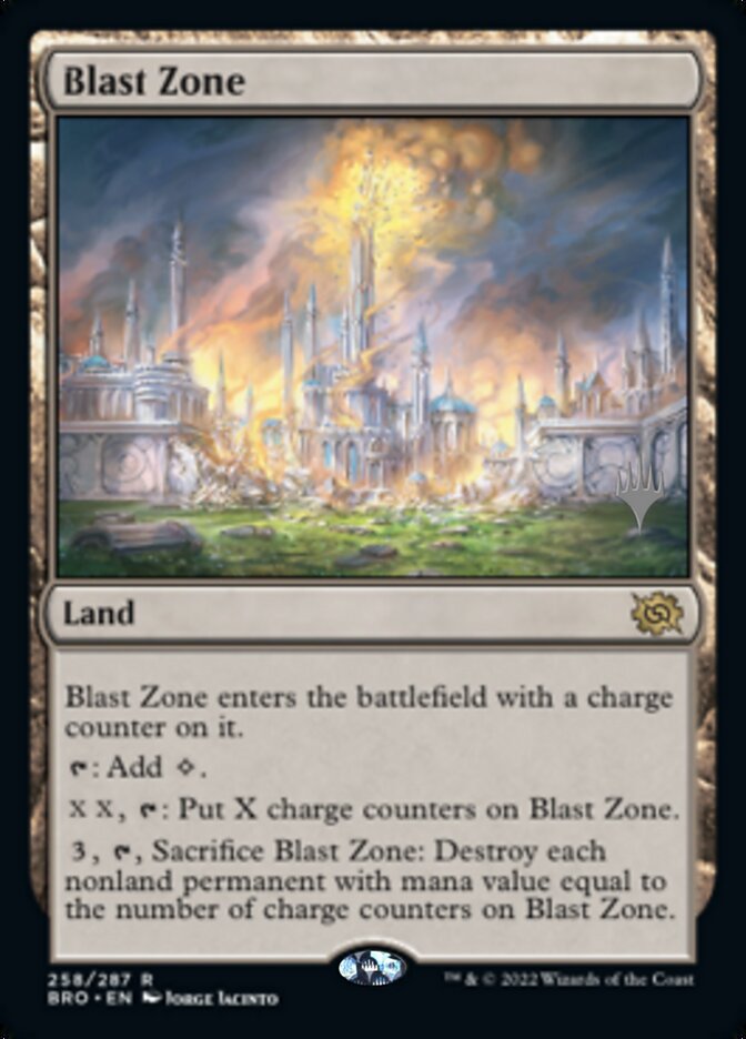 Blast Zone (Promo Pack) [The Brothers' War Promos] - Destination Retro