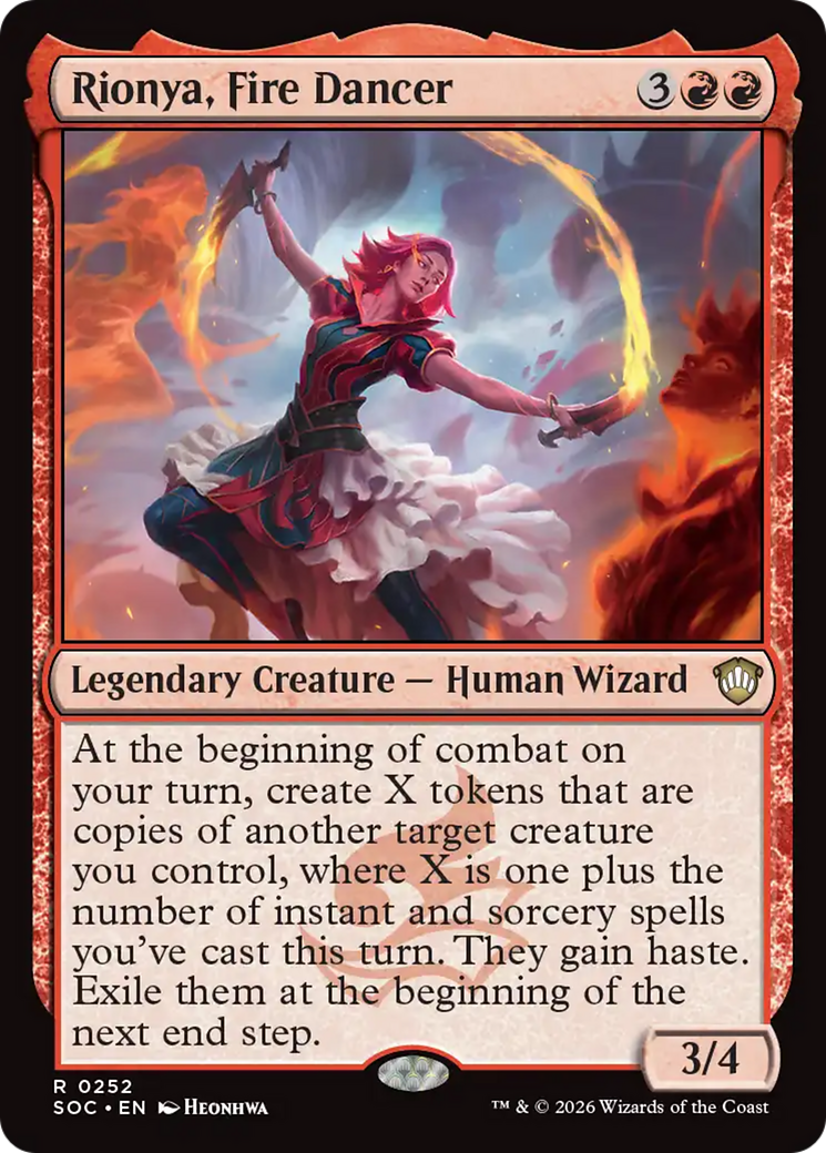 Rionya, Fire Dancer [Secrets of Strixhaven Commander] - Destination Retro