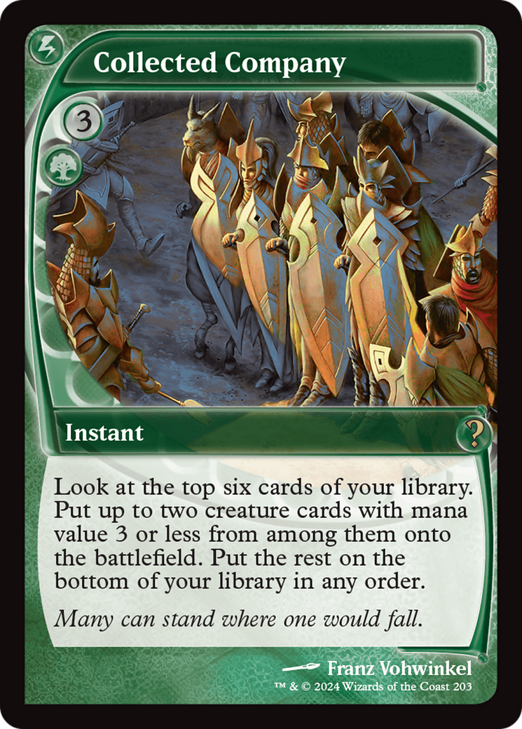 Collected Company (Future Sight) [Mystery Booster 2] - Destination Retro