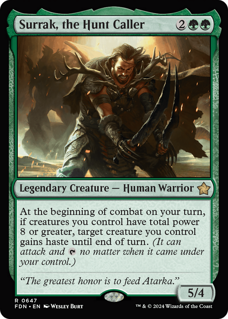 Surrak, the Hunt Caller [Foundations] - Destination Retro