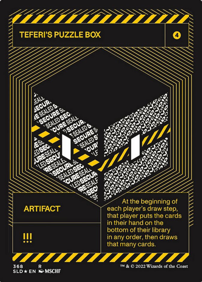 Teferi's Puzzle Box (Foil Etched) [Secret Lair Drop Series] - Destination Retro