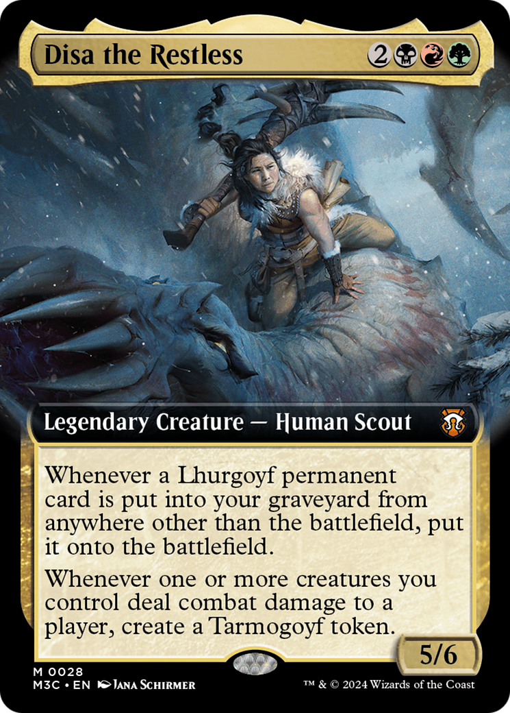 Disa the Restless (Extended Art) [Modern Horizons 3 Commander] - Destination Retro