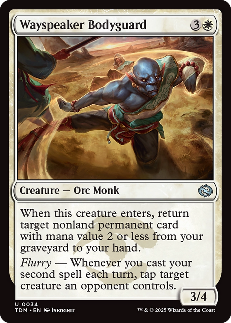 Wayspeaker Bodyguard [Tarkir: Dragonstorm] - Destination Retro