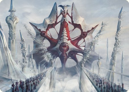 Mondrak, Glory Dominus Art Card [Phyrexia: All Will Be One Art Series] - Destination Retro