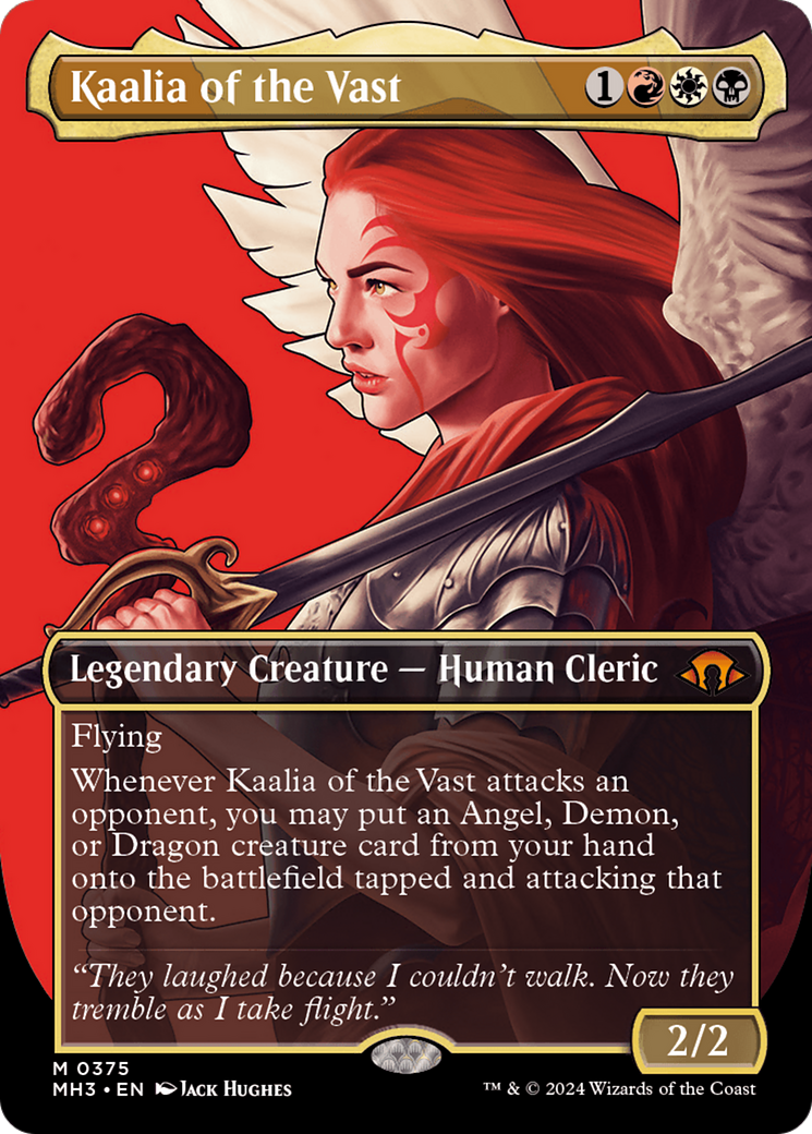 Kaalia of the Vast (Borderless) (0375) [Modern Horizons 3] - Destination Retro
