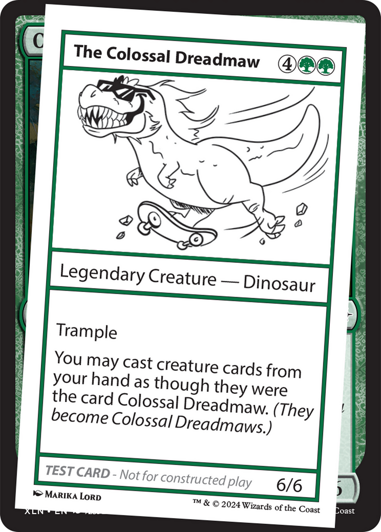 The Colossal Dreadmaw [Mystery Booster 2 Playtest Cards] - Destination Retro