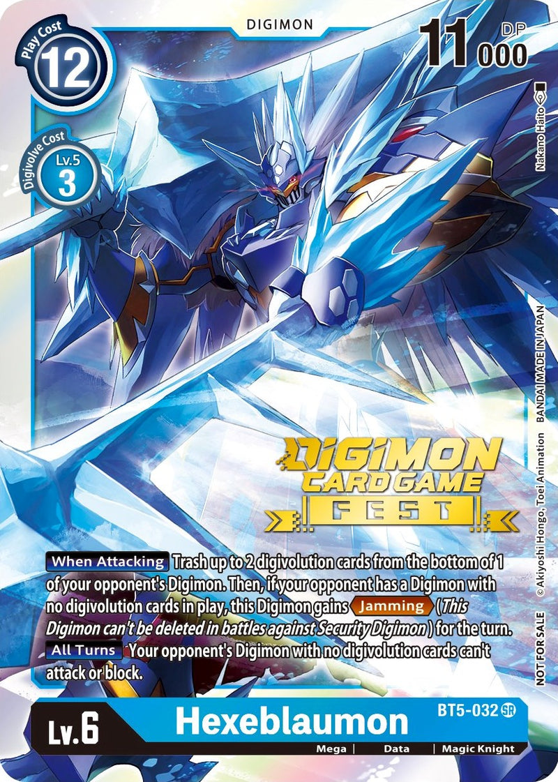 Hexeblaumon [BT5-032] (Digimon Card Game Fest 2022) [Battle of Omni Promos] - Destination Retro