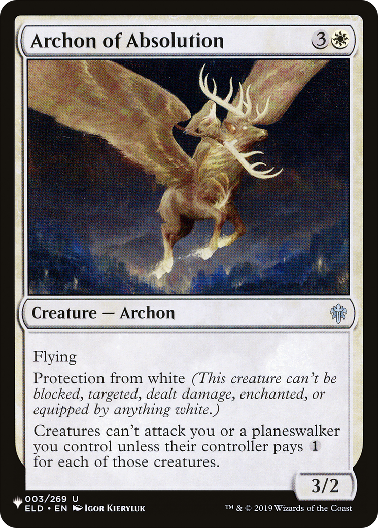 Archon of Absolution [The List] - Destination Retro